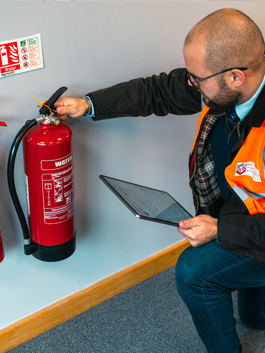 ukfs fire extinguisher servicing